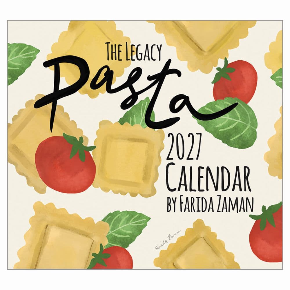 image Pasta 2027 Wall Calendar Main Product Image