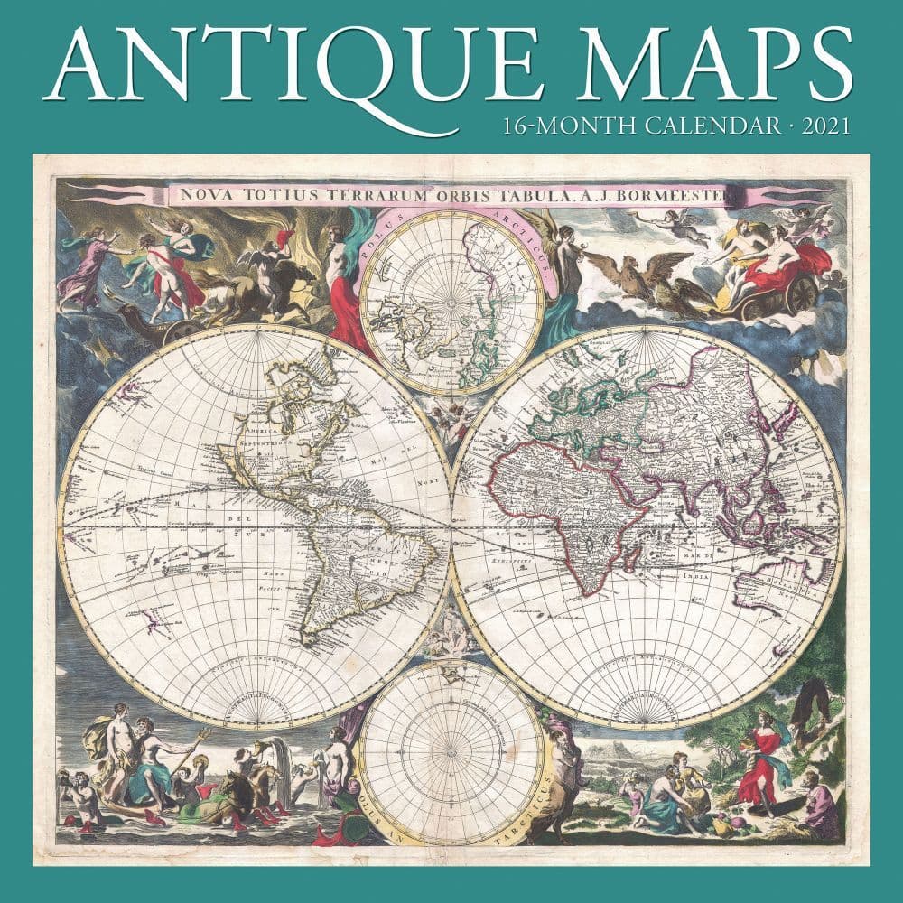 Antique Maps Wall Calendar Calendars