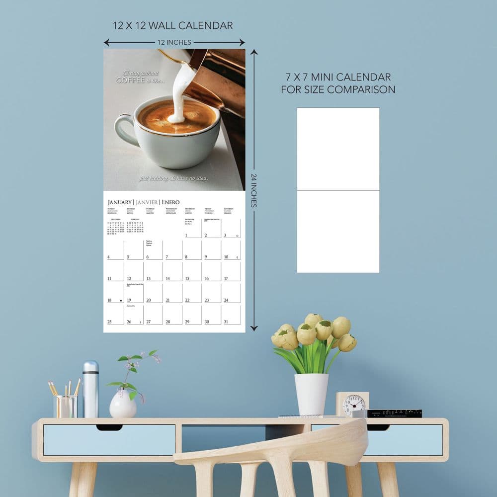 Coffee 2026 Wall Calendar Third Alternate Image
