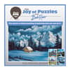 image Bob Ross Winter Puzzle Main Image