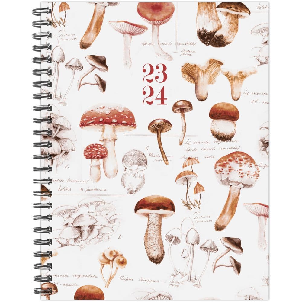 Mushroom Study 2024 Weekly Planner Main Image