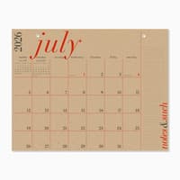 image Great Big Poster 2026 Wall Calendar Main Product Image