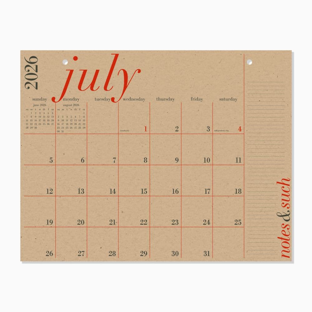 Great Big Poster 2026 Wall Calendar Main Product Image