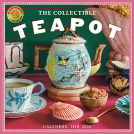 The Collectible Teapot and Tea 2026 Wall Calendar