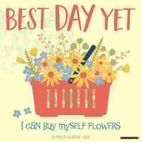 image Best Day Yet 2026 Wall Calendar Main Image