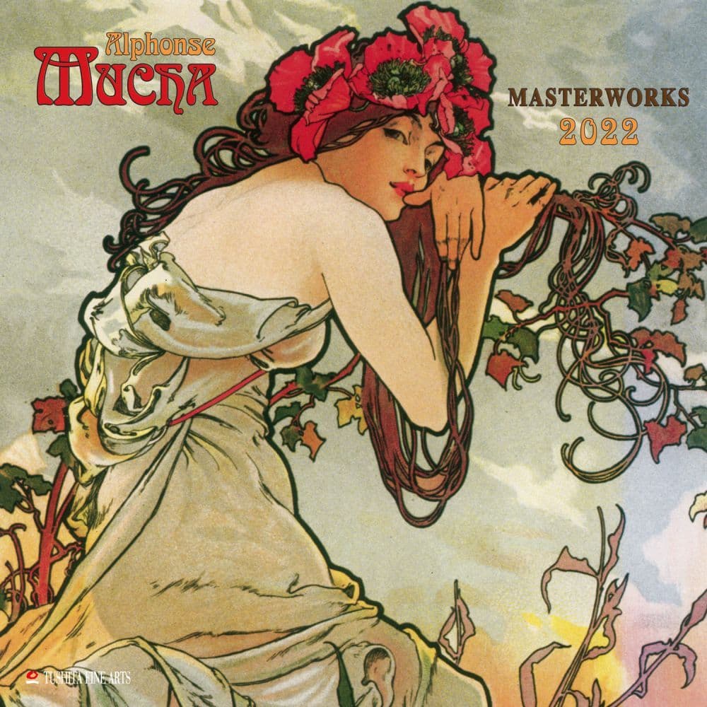 Mucha Poster Art 2022 Wall Calendar