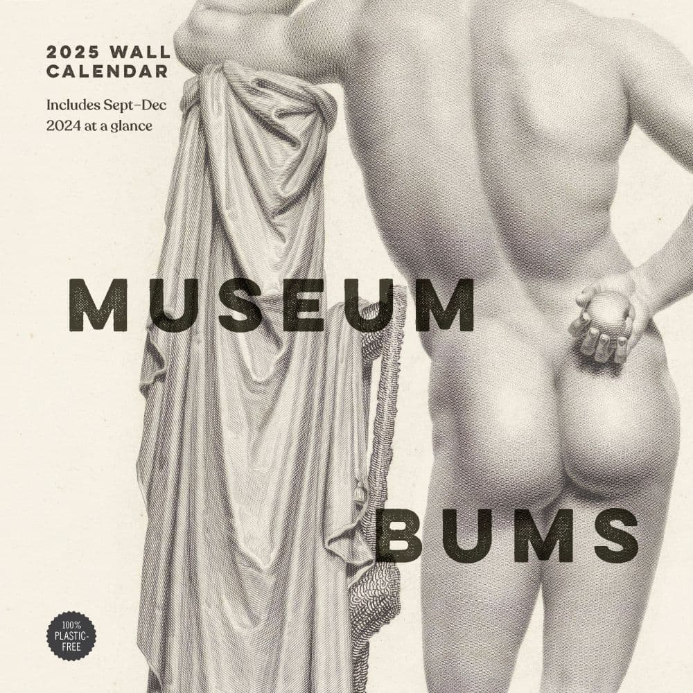 Museum Bums 2025 Wall Calendar Main Image