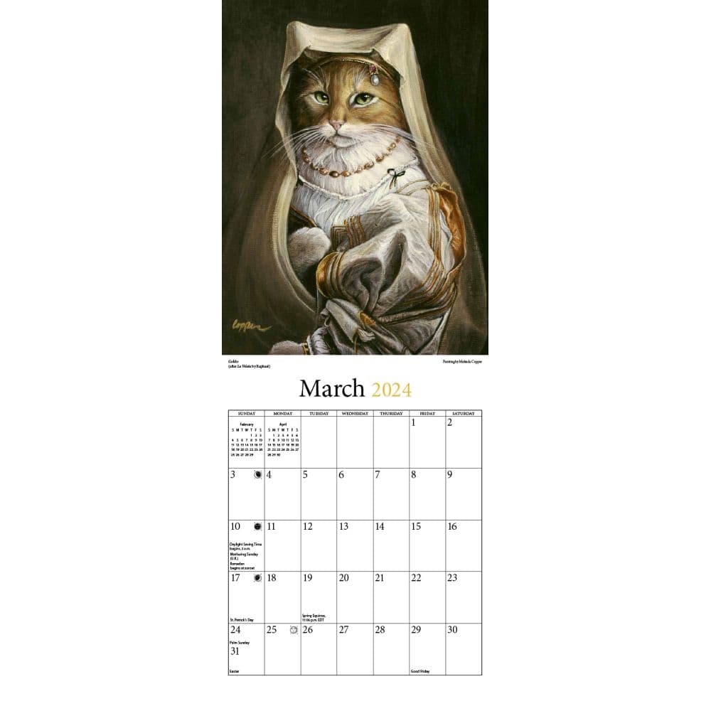 Aristocat Masterpieces 2024 Wall Calendar