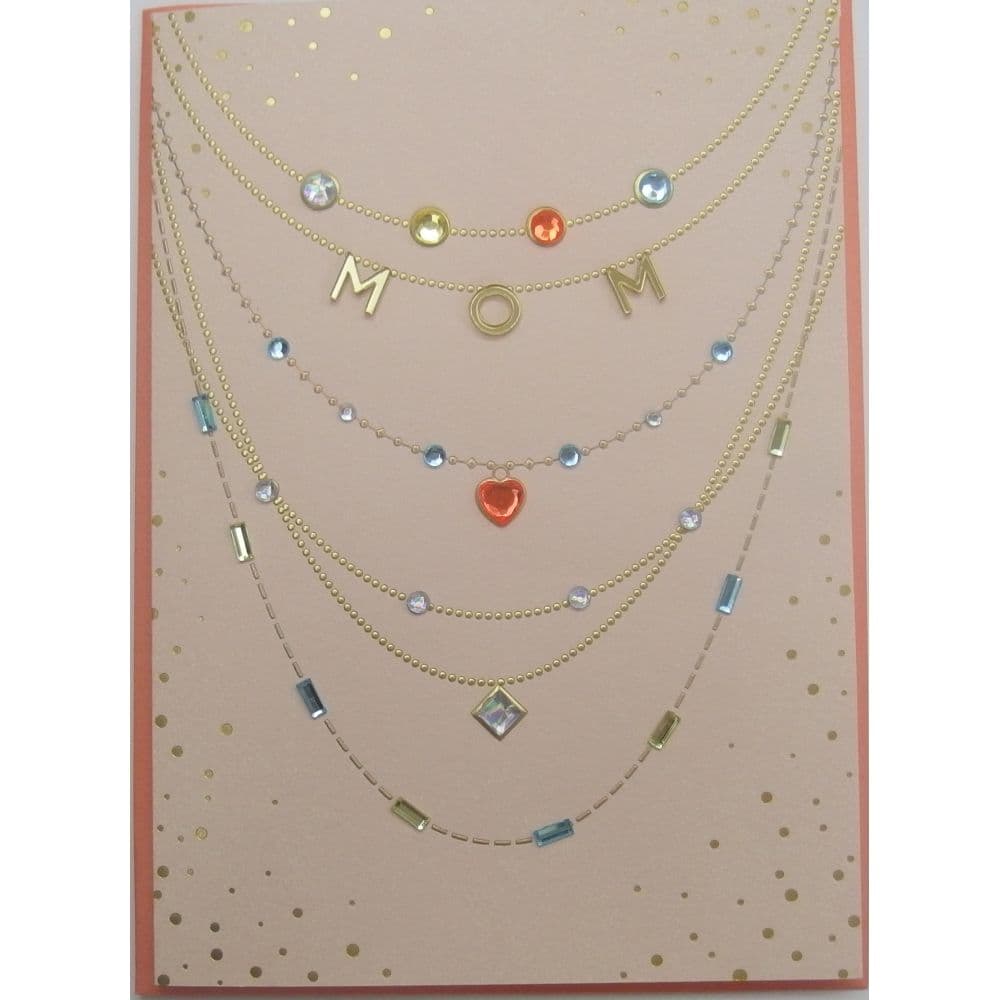 image Charm Necklace Mother's Day Card