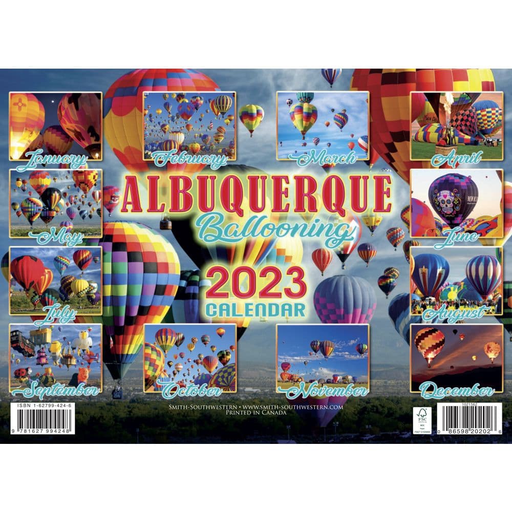 Albuquerque Balloon 2023 Wall Calendar - Calendars.com