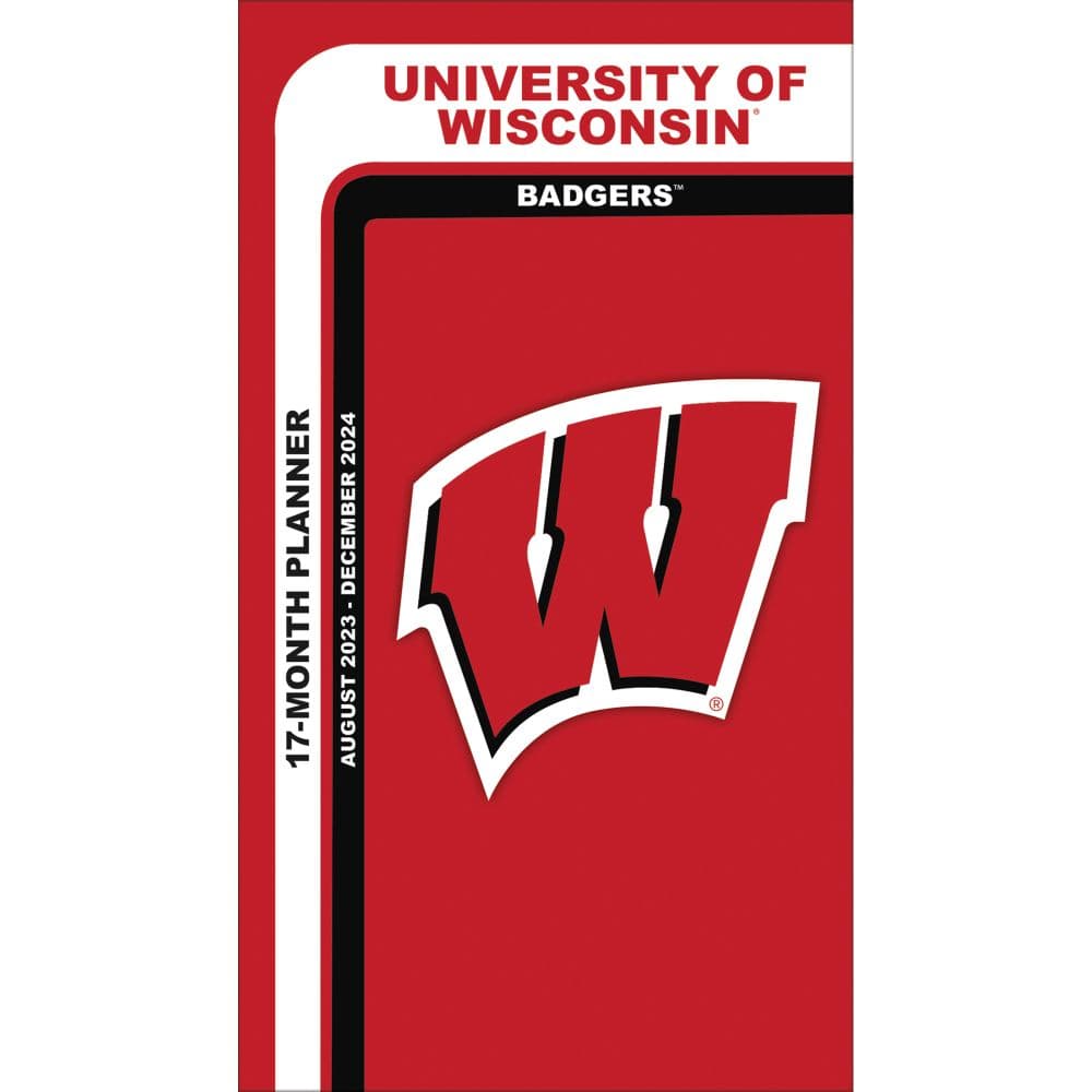Wisconsin Badgers Pocket 2024 Planner Main Product Image width=&quot;1000&quot; height=&quot;1000&quot;