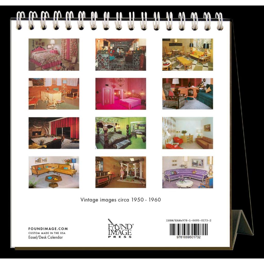 Bad Interiors 2024 Easel Desk Calendar First Alternate Image width=&quot;1000&quot; height=&quot;1000&quot;
