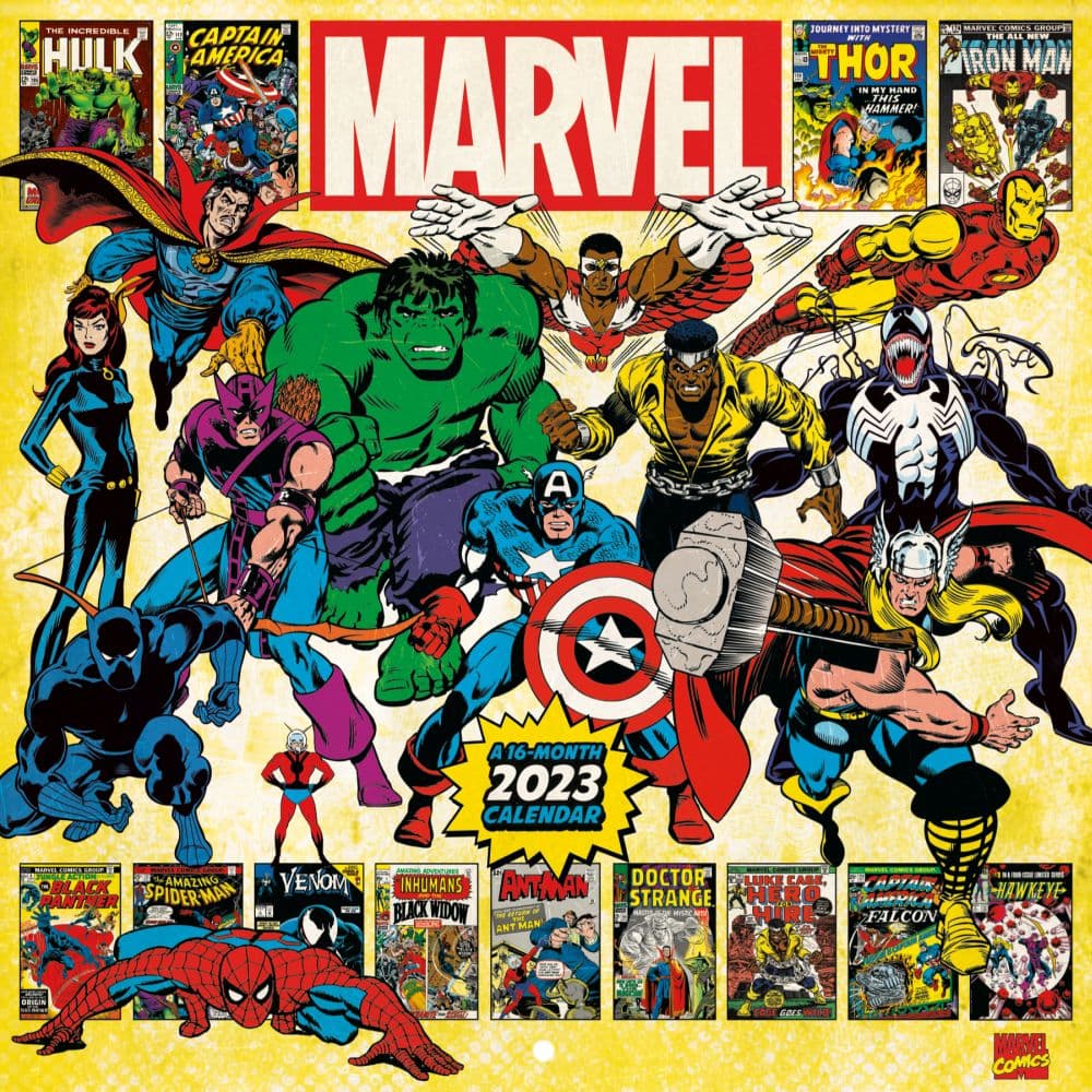 Trends International Marvel Comics 2023 Wall Calendar