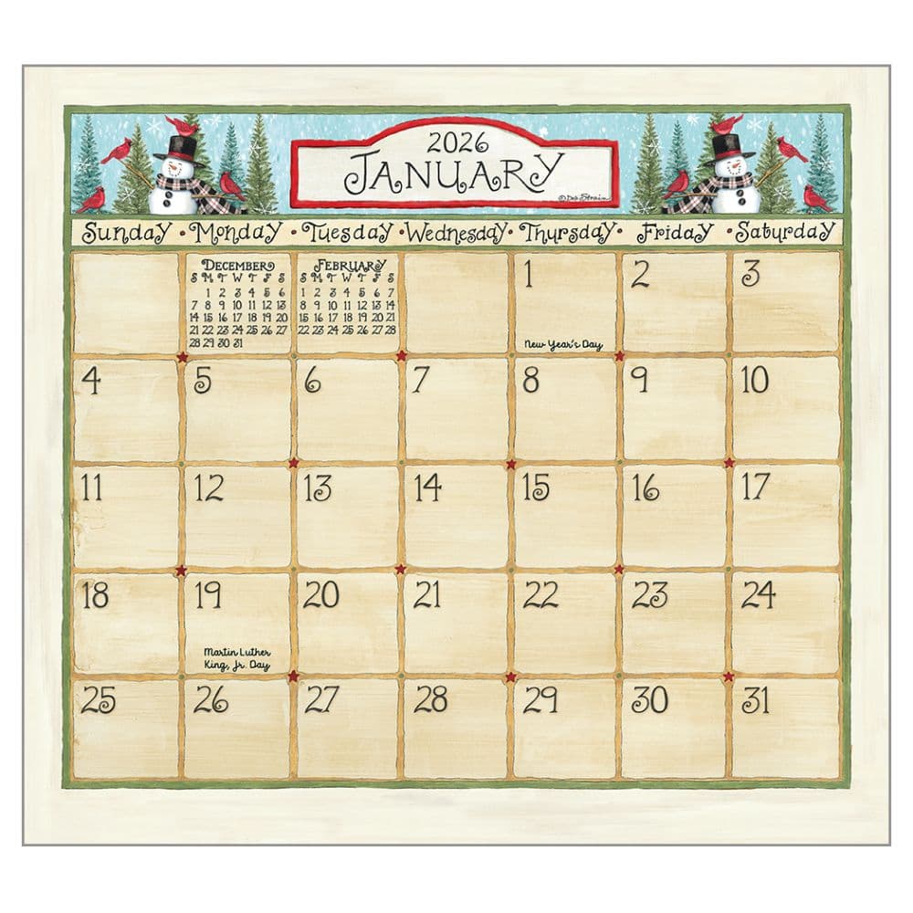Coming Home by Deb Strain 2026 Wall Calendar Third Alternate Image