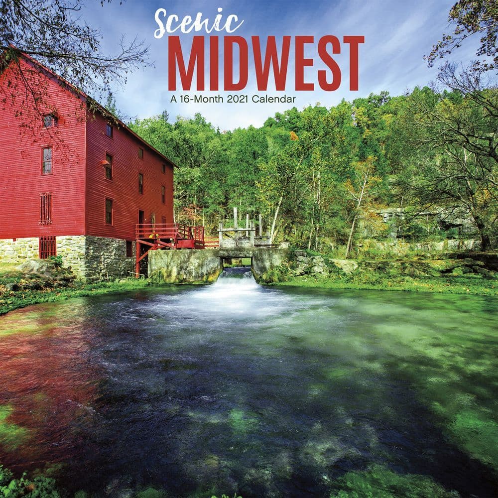 Midwest Scenic Wall Calendar