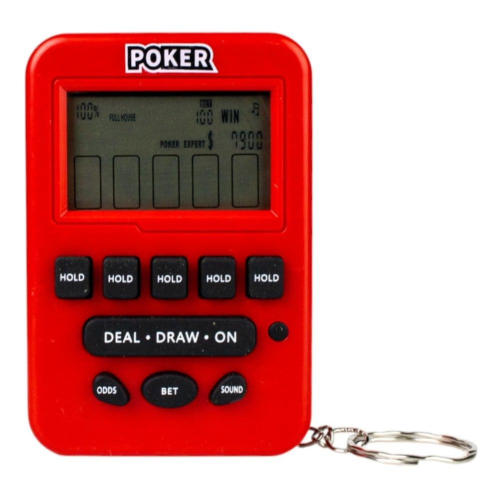 Mini Elec Poker Game Keychain Third Alternate Image