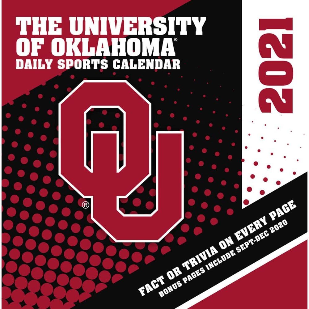 Oklahoma Sooners Desk Calendar