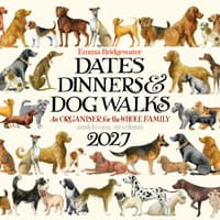 image Emma Bridgewater Dates Dinners and Dog Walks 2027 Wall Calendar Main Product Image