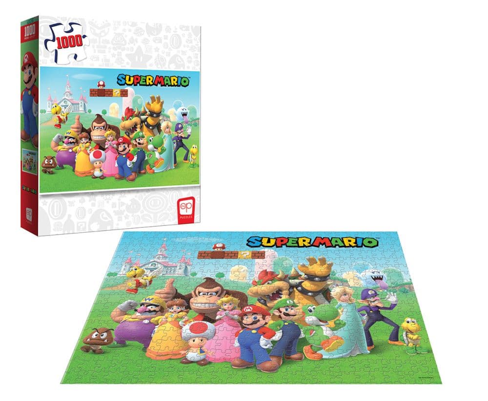 Super Mario Mushroom Kingdom 1000 Piece Puzzle First Alternate Image