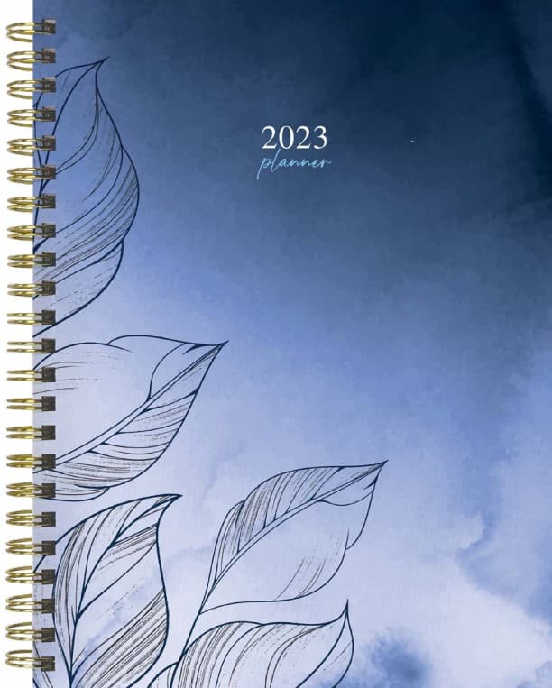 TF Publishing Leaves 2023 Medium Daily Weekly Monthly Planner