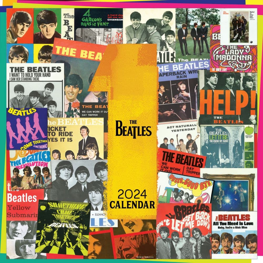 Beatles: A Day in the Life 2024 Wall Calendar Main Product Image width=&quot;1000&quot; height=&quot;1000&quot;