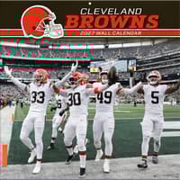 image NFL Cleveland Browns 2027 Wall Calendar Main Product Image