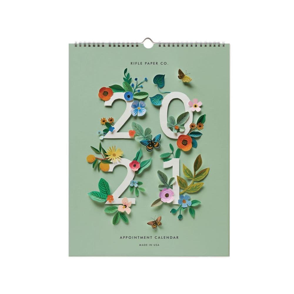 Cut Paper Appointment Wall Calendar
