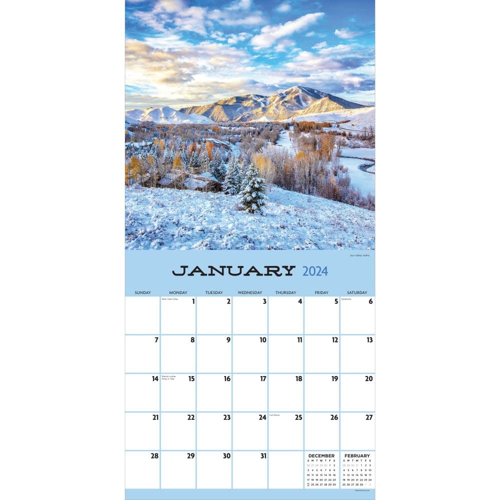 Pacific Northwest 2024 Wall Calendar