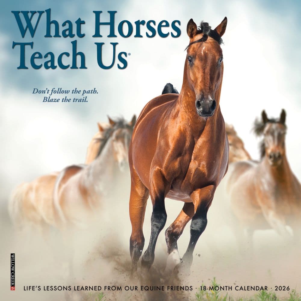 What Horses Teach Us 2026 Mini Wall Calendar Main Image