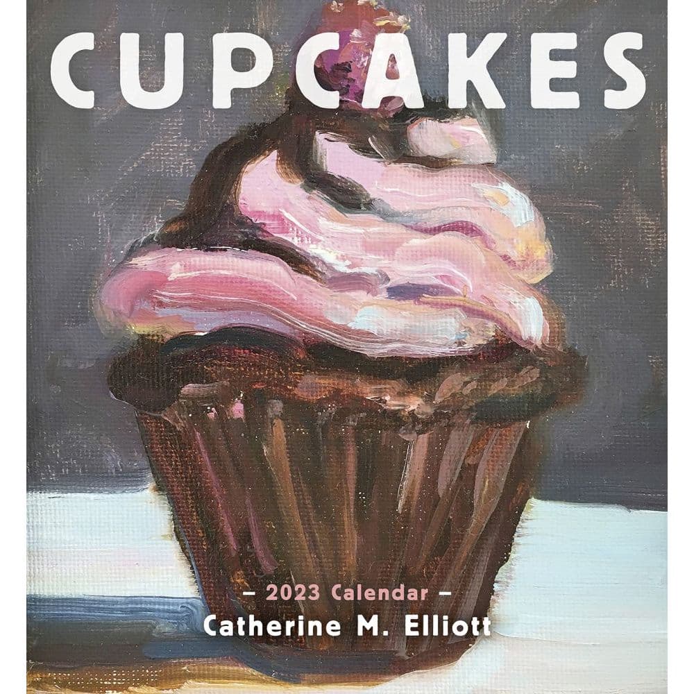 Cupcakes Elliott 2023 Wall Calendar