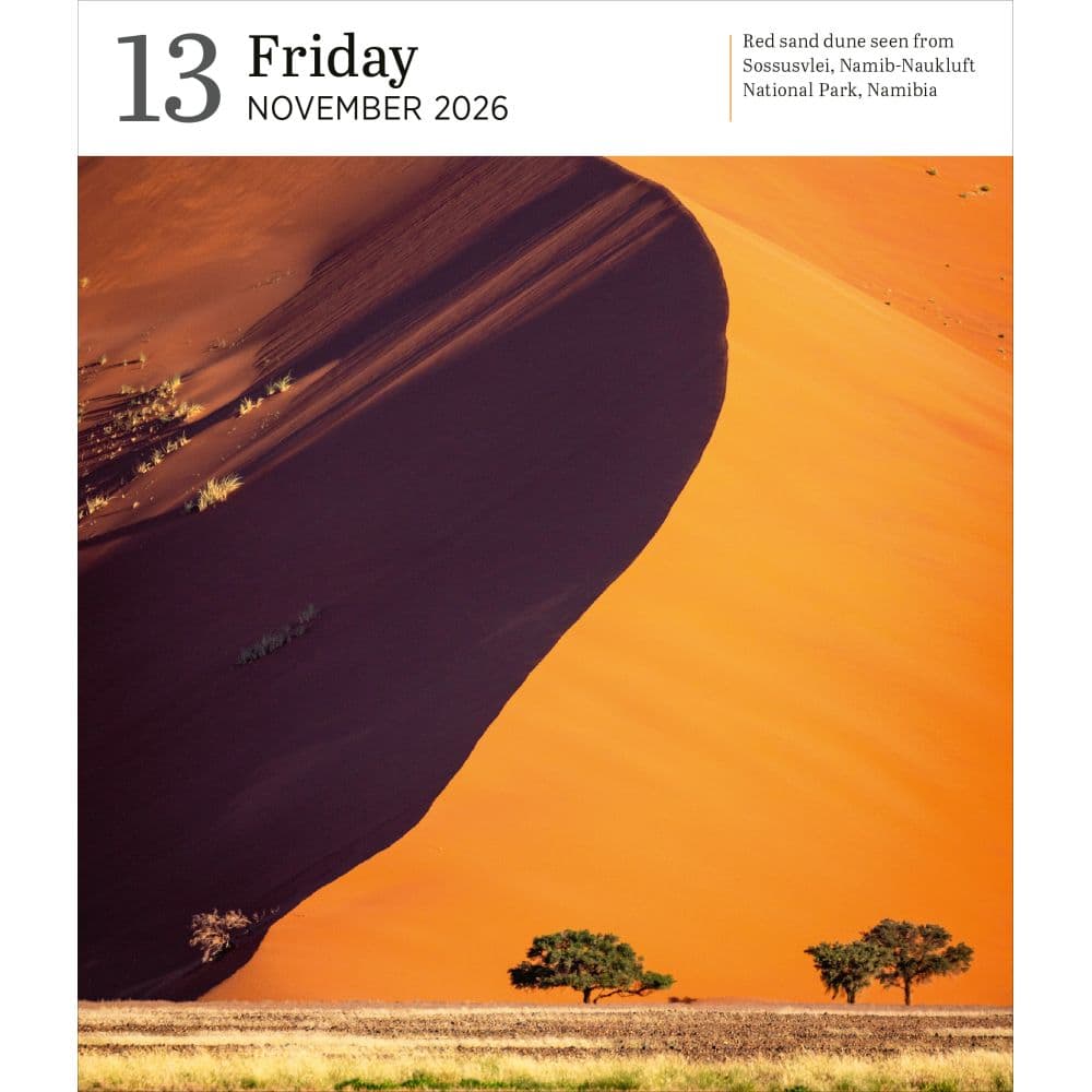 Audubon Nature Gallery 2026 Desk Calendar Third Alternate Image