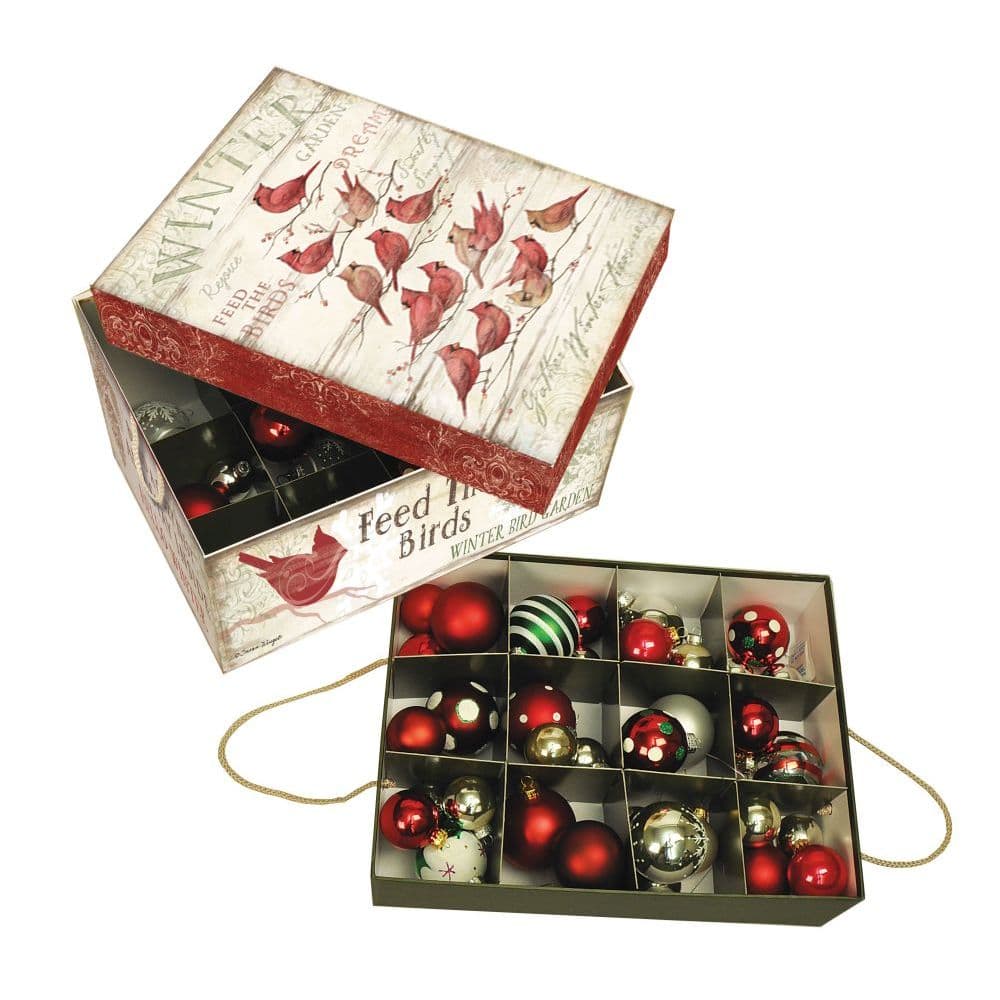 Winter Pallet Ornament Box by Susan Winget Main Image