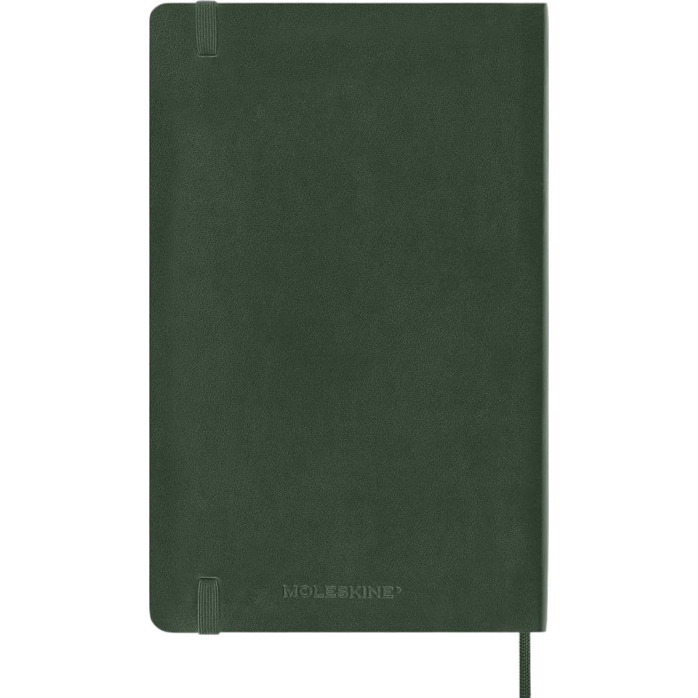 Moleskine Myrtle Green Large 2027 Soft Cover Weekly Planner Sixth Alternate Image