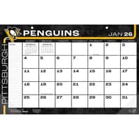 image NHL Pittsburgh Penguins Small 2026 Desk Pad