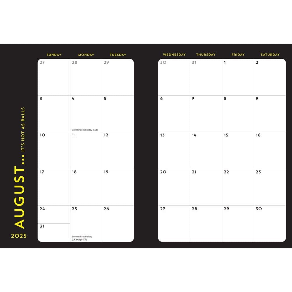 Carpe Fcking Diem 2026 Planner Third Alternate Image