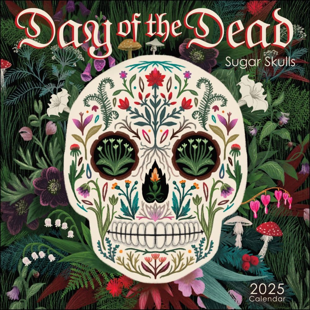 Day of the Dead 2025 Wall Calendar Main Product Image width=&quot;1000&quot; height=&quot;1000&quot;