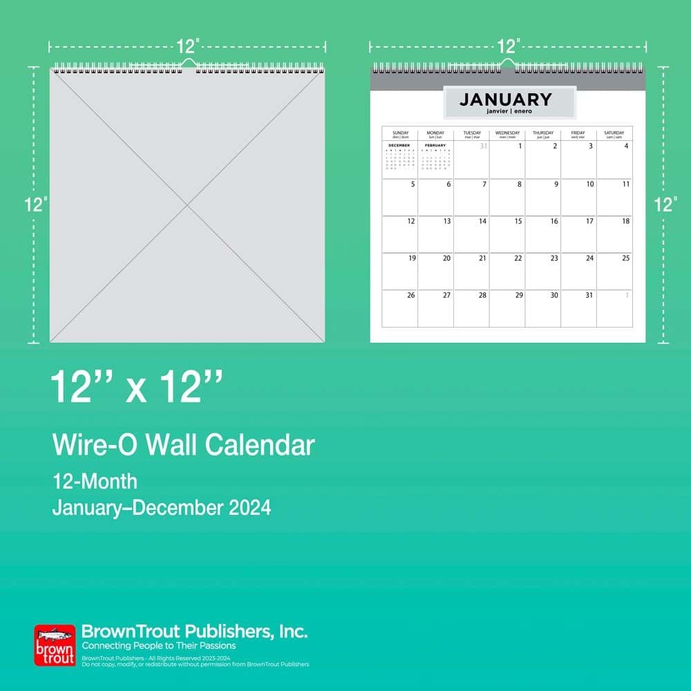Turnowsky House English French 2024 Wall Calendar Fourth Alternate Image width=&quot;1000&quot; height=&quot;1000&quot;