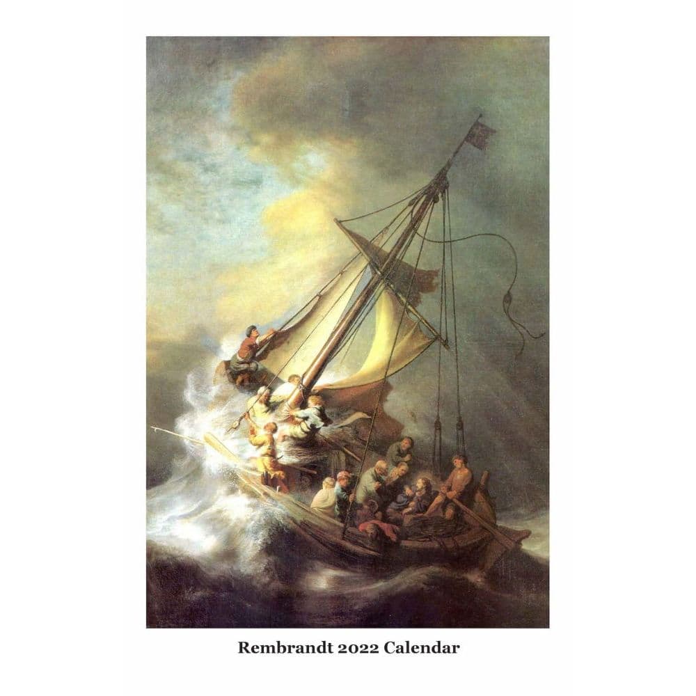 Rembrandt 2022 Wall Calendar