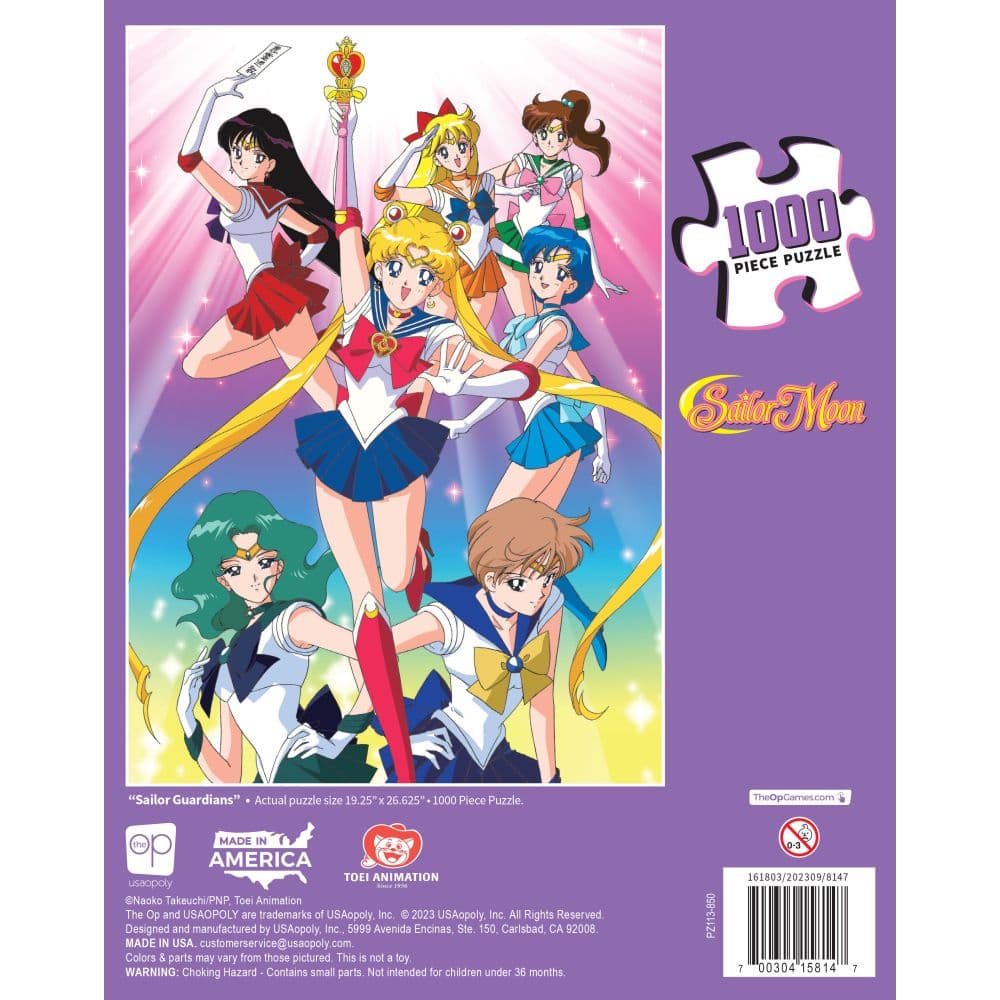Sailor Moon Guardians 1000 Piece Puzzle First Alternate Image width=&quot;1000&quot; height=&quot;1000&quot;