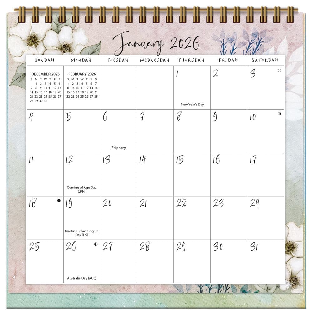 Country Pleasures 2026 Easel Desk Calendar by Joy Hall Fourth Alternate Image