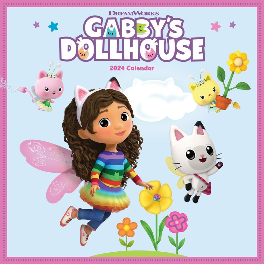 Gabby’s Dollhouse 2024 Wall Calendar