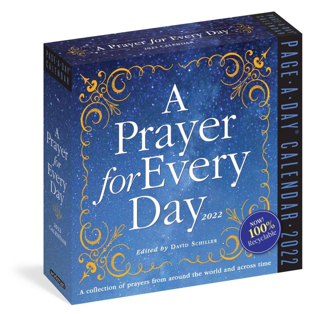 A Prayer For Every Day 2022 Page-A-Day Calendar - Calendars.com