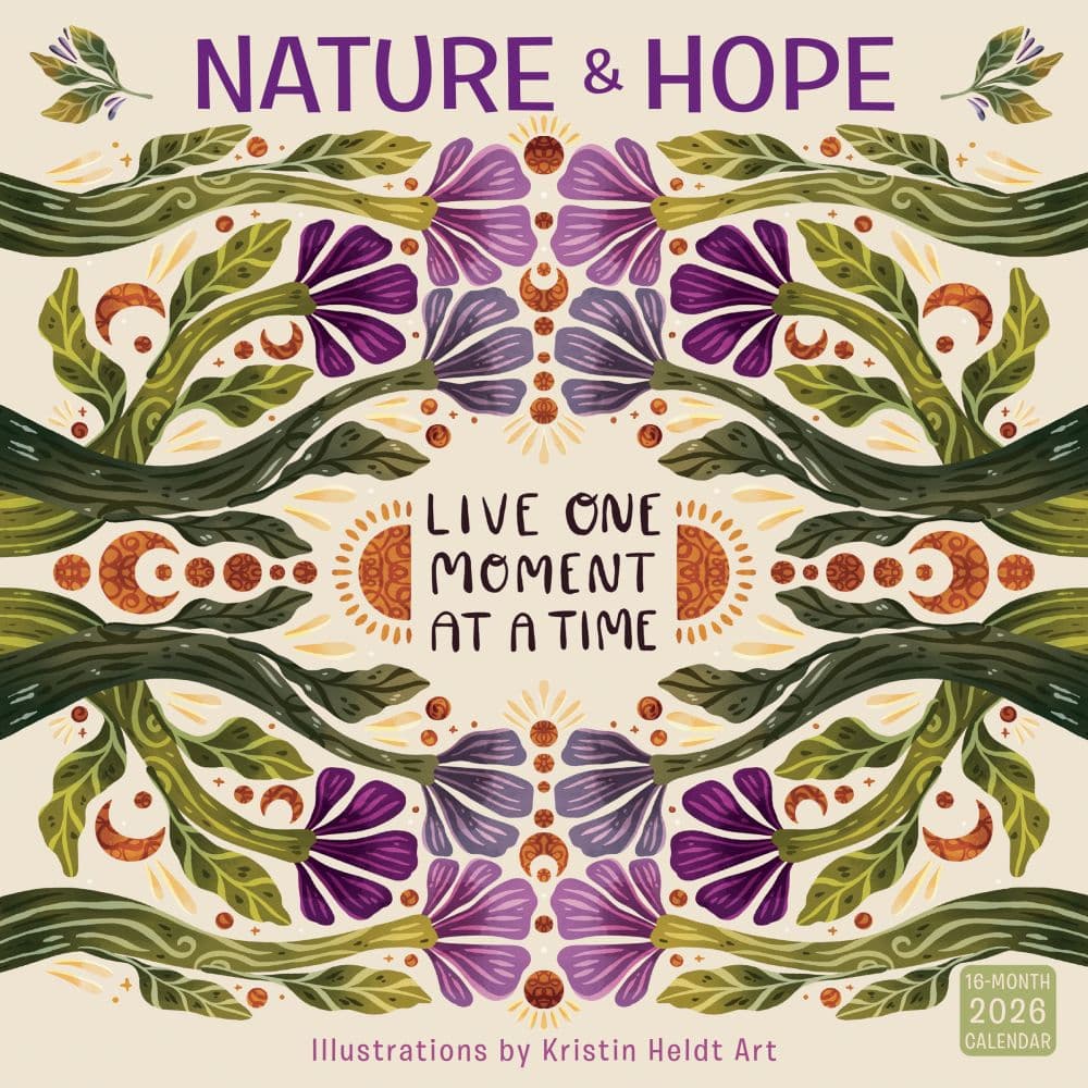 Nature and Hope By Kristin Heldt 2026 Wall Calendar_Main Image