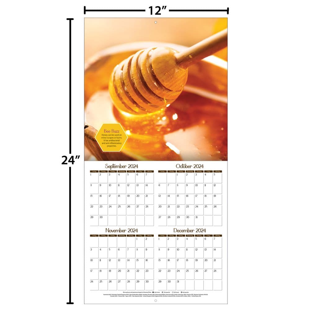 Busy Bees 2025 Wall Calendar Fifth Alternate Image