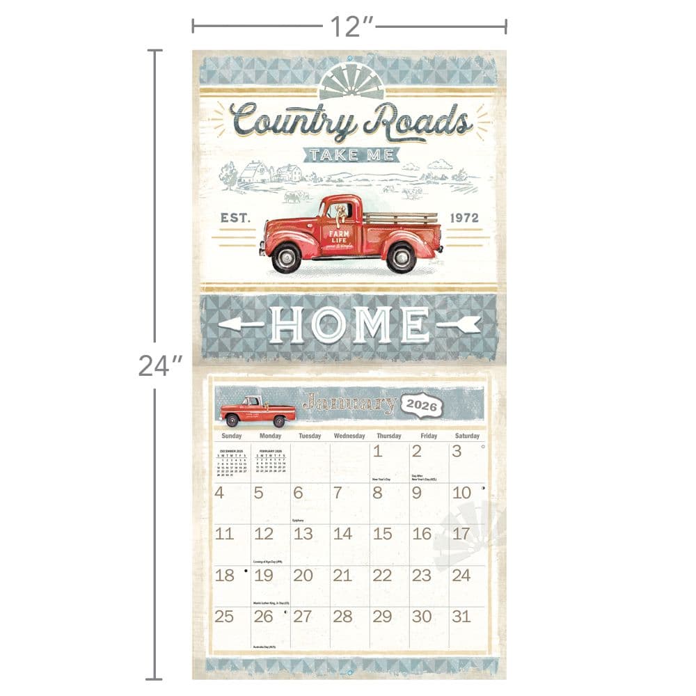 Farm Fresh 2026 Wall Calendar_ALT4
