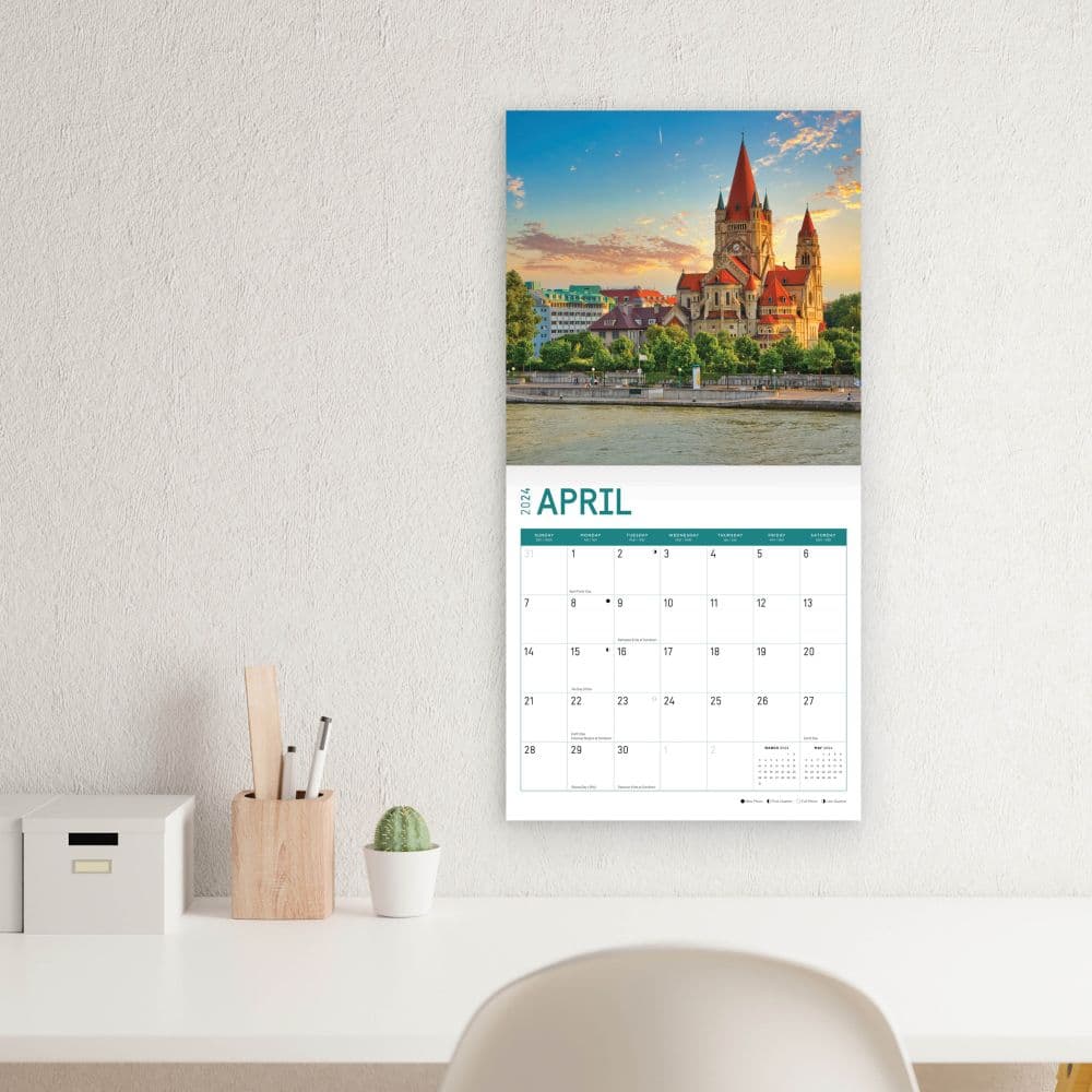 Austria 2024 Wall Calendar