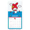 image Hello Kitty and Friends Retro 2027 Wall Calendar Third Alternate Image