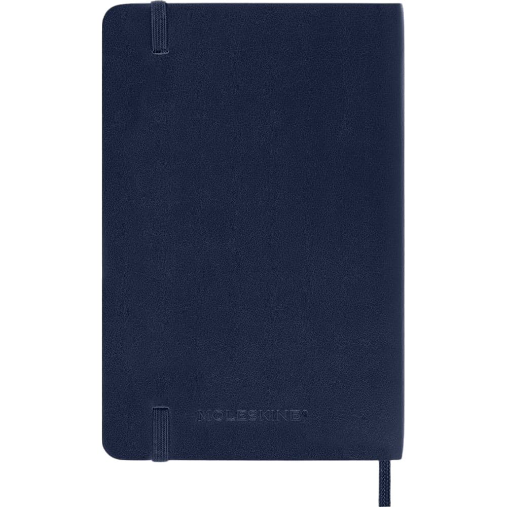 Moleskine Sapphire Blue Pocket 2027 Soft Cover Weekly Planner Sixth Alternate Image