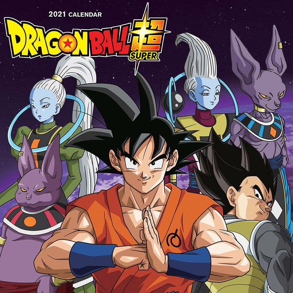 Dragon Ball Super Wall Calendar