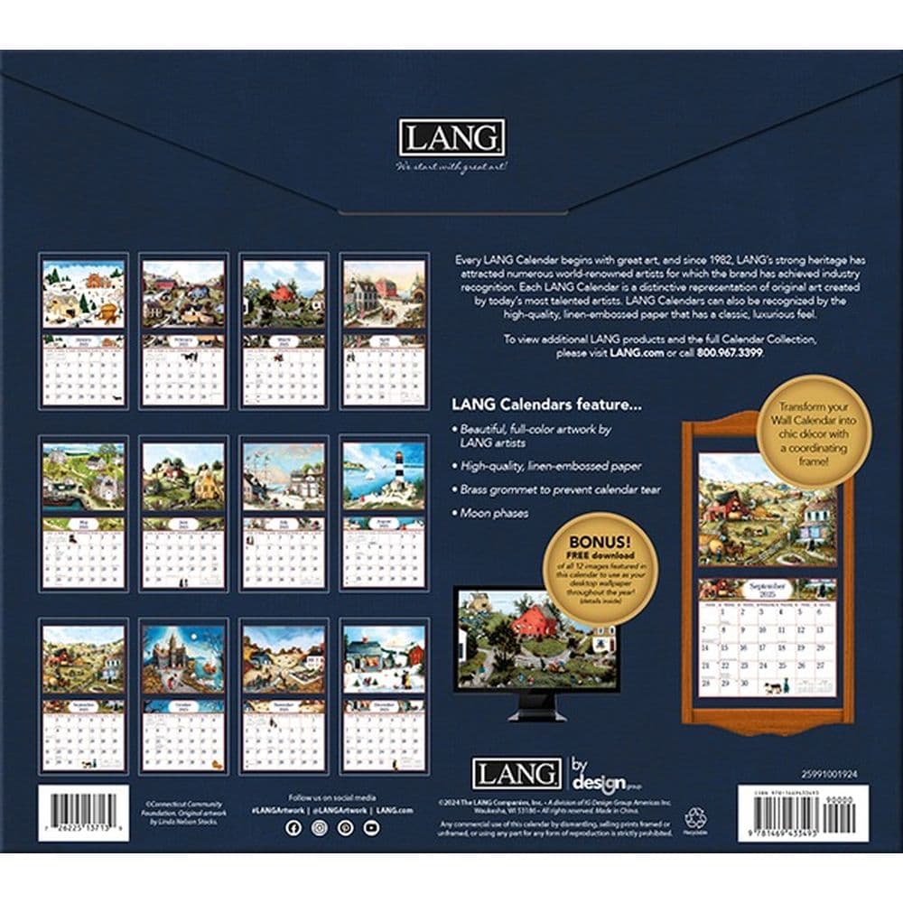 Linda Nelson Stocks 2025 Wall Calendar First Alternate Image width=&quot;1000&quot; height=&quot;1000&quot;